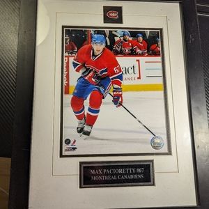 Max Pacioretty Framed Print 18X14"